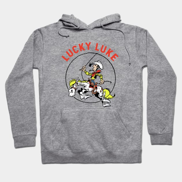 Lucky Luke 2 - Full color Hoodie by Gabriel Pastor Store